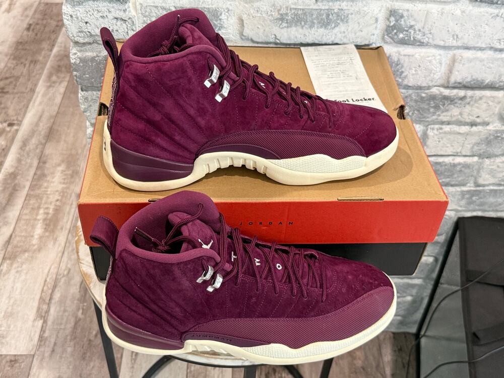 Jordan 12 Retro Bordeaux Size 13 130691-617